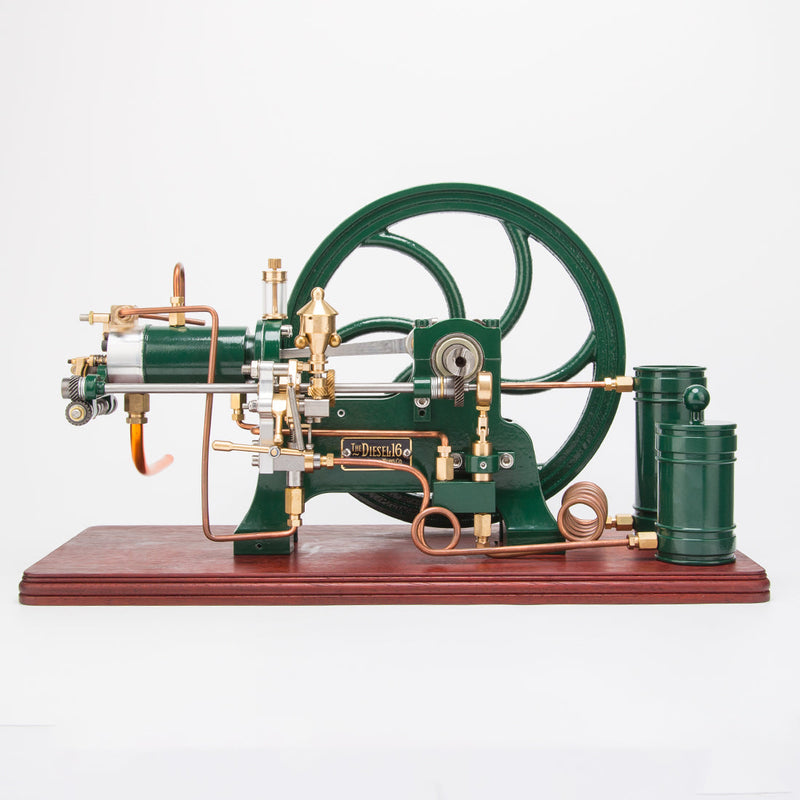 RETROL 16cc Water-Cooled Stationary Horizontal 4-Stroke Diesel Engine Model enginediyshop