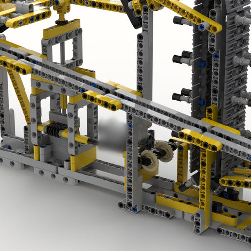MOC Gear Rotation Mechanical Transmission Model Building Set -594PCS enginediyshop