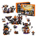 MOC Halloween 24-in-1 Countdown Calendar Surprise Box Spooky House Version Building Block Set(600PCS+) enginediyshop
