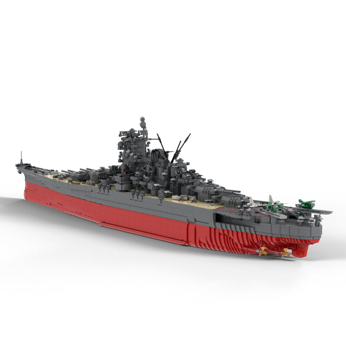 1/200 Scale Classic 20th Century Large Warship Building Block Model Kit-10101PCS enginediyshop