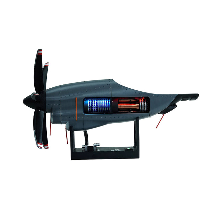 1/6 Scale C130 FMD 3D-Printed Variable-Pitch Turboprop Engine Model, STEM Educational Tool enginediyshop