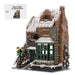MOC-228435 Winter Modular Christmas Snow Scene Street Scene Building Blocks Set (1841PCS) enginediyshop