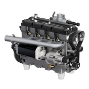 HOWIN ENGINE L4-172 17.2cc SOHC Inline Four-cylinder Four-stroke Water-cooled Electric Nitro Internal Combustion Engine Model for 1/6 1/8 RC Cars Ships enginediyshop