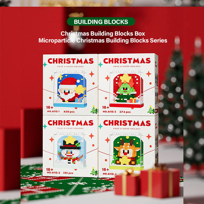 4 in 1 Christmas Star Gift Box Building Blocks Set (1565PCS) enginediyshop