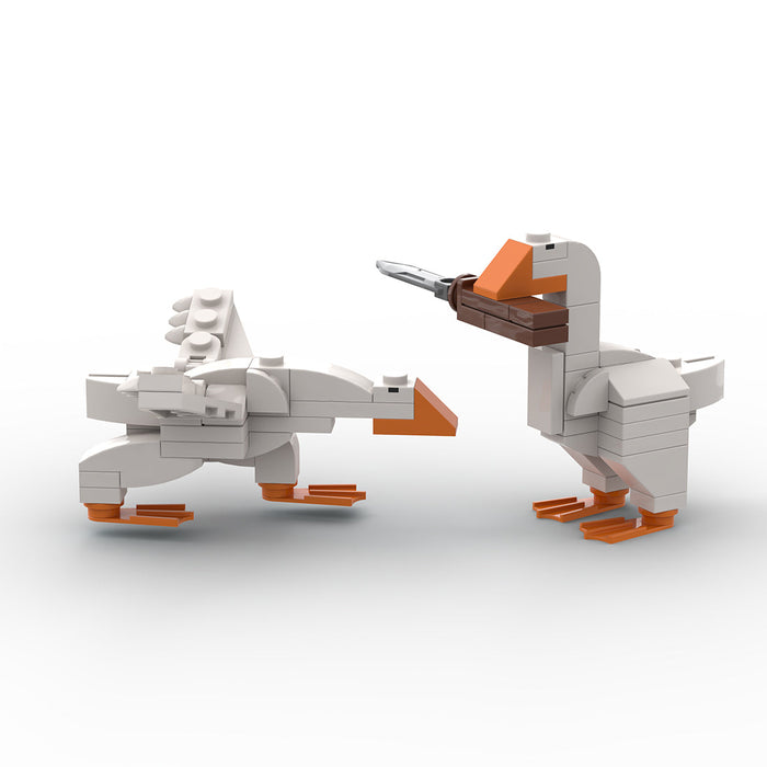 Goose Shape Building MOC-52526 Creative Goose Building Blocks Toy(81PCS) — enginediyshop