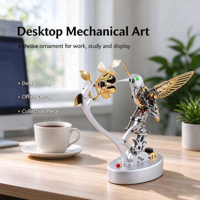Mechanical Bird Steampunk Metal DIY Assembly Model Kit (250+PCS) enginediyshop
