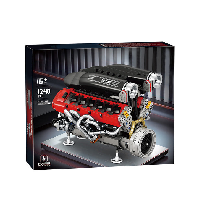 Cb Simulation Blocks MOC Engine Simulation Building Blocks Set(1240PCS) — enginediyshop