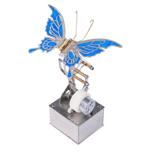 Punkbuild Mechanical Butterfly Stainless Steel DIY  Model Kit enginediyshop