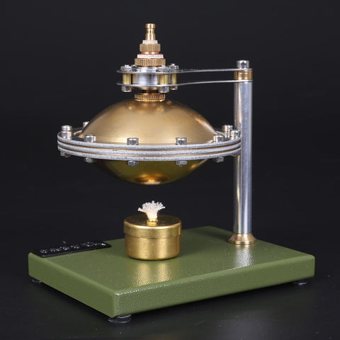 UFO-Schwebe-Dampfmaschinenmodell DIY-Engine-Kit mit Kupferkessel und Alkohollampe 5