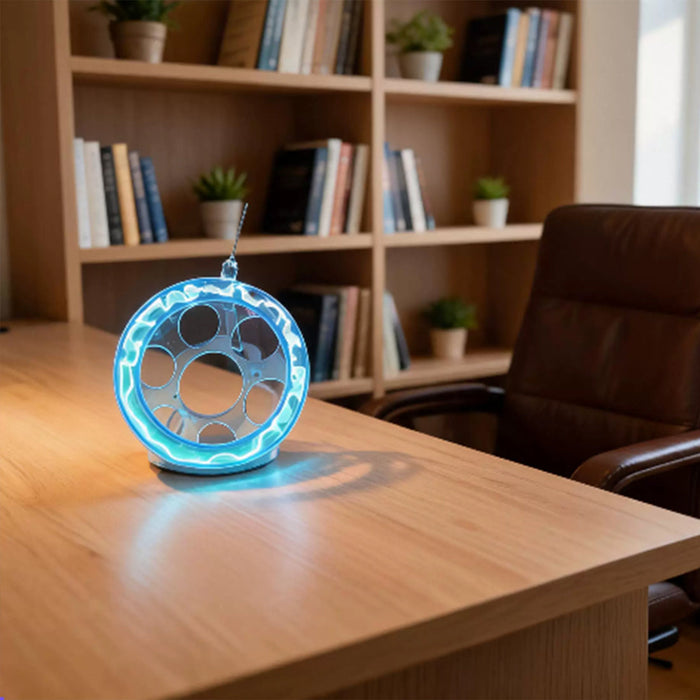 Ion Glow Ring Lamp High Voltage Flowing Arc Desktop Ambient Light enginediyshop