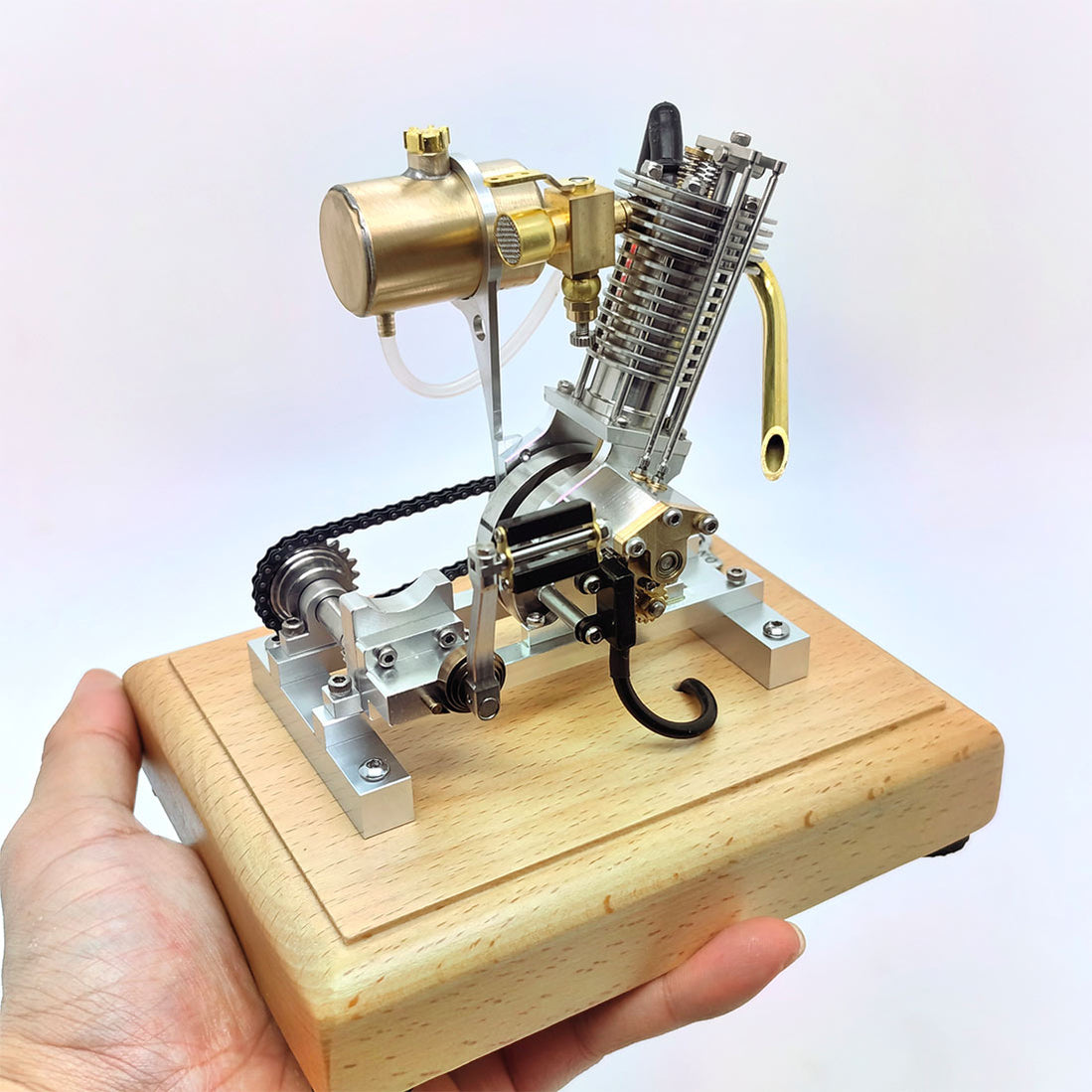 H09 Mini Hoglet Single Cylinder 4Stroke Gasoline Engine with Pedal St —