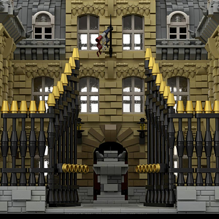 MOC-70573  French Palace 10th Anniversary Edition  French Palace V2.0 Bricks DIY Building Block Small Particle Model（23399PCS) enginediyshop