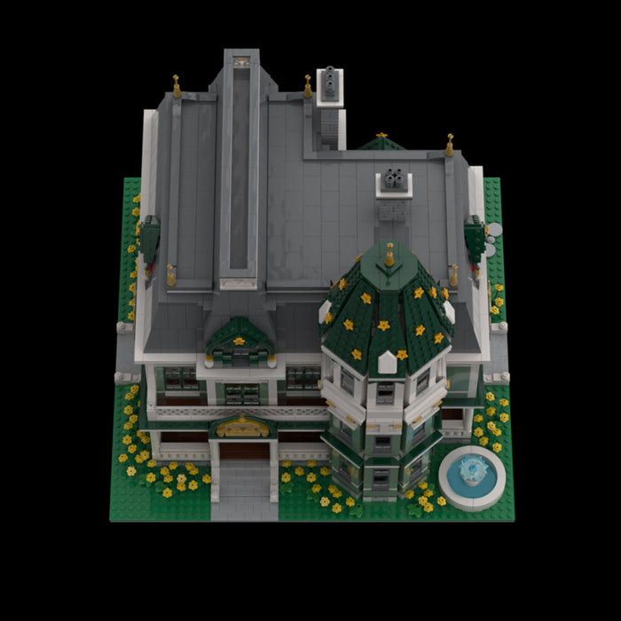Classic Victorian Residence European Town House Building Blocks Set-4772PCS enginediyshop