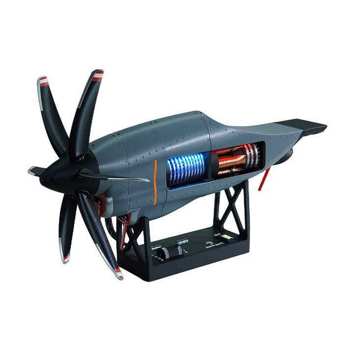1/6 Scale C130 FMD 3D-Printed Variable-Pitch Turboprop Engine Model, STEM Educational Tool enginediyshop