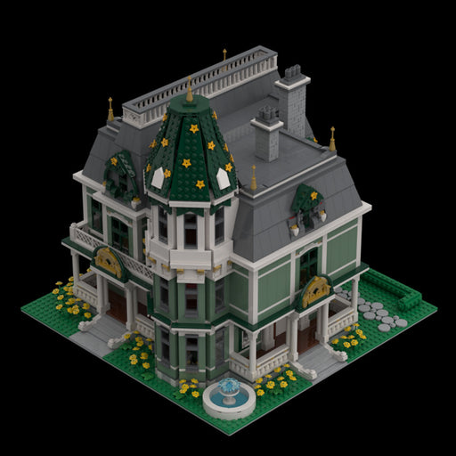 Classic Victorian Residence European Town House Building Blocks Set-4772PCS enginediyshop
