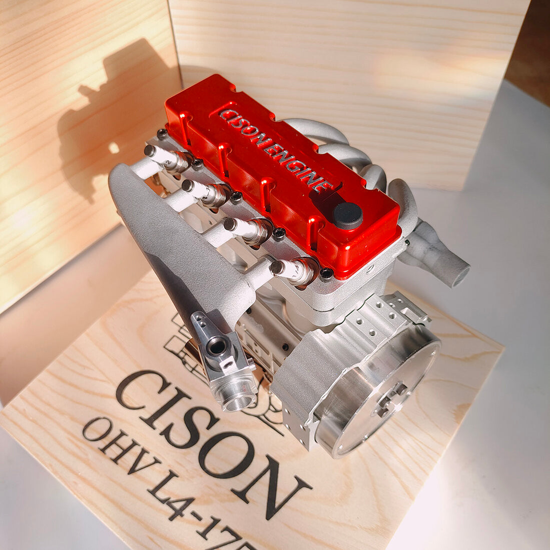 CISON L4-175 17.5cc Mini OHV Inline Four-cylinder Four-Stroke Water-Co ...