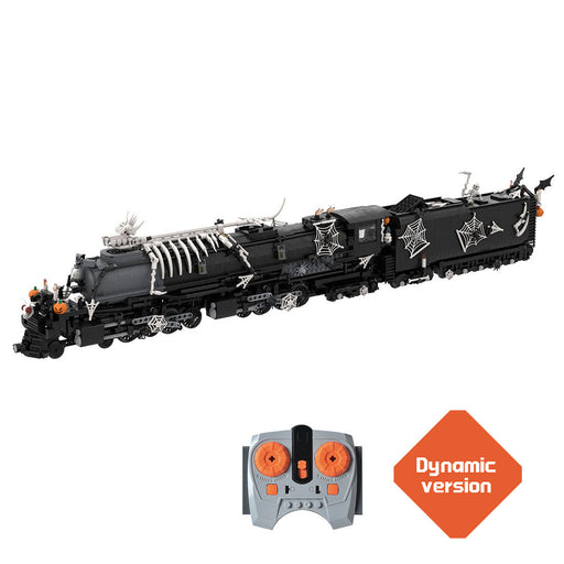 MOC-89126 1/40 4014 Big Boy Dynamic RC Train Model Building Blocks Set (3200pcs+/Black) enginediyshop
