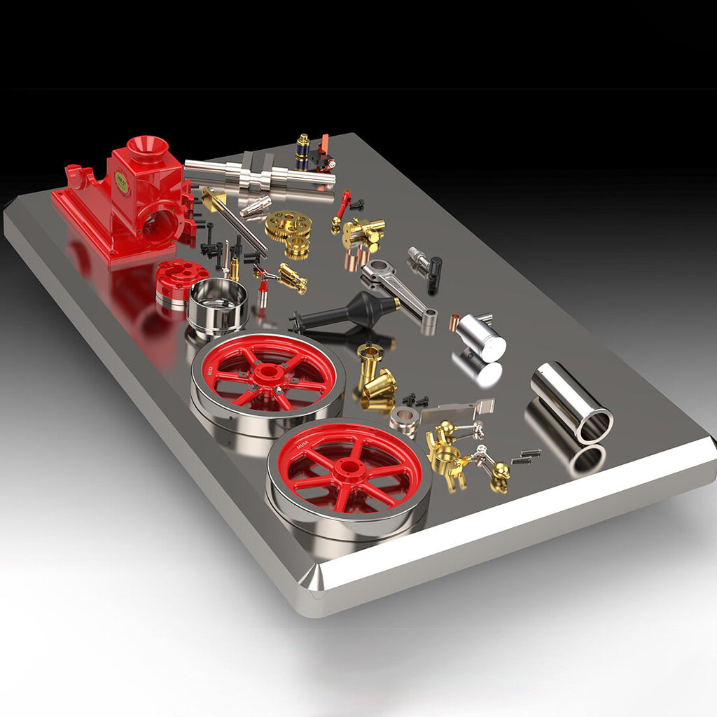 RETROL HM-01 7cc Antique Hit and Miss Model - Working 4-Stroke Horizontal Stationary IC Engine