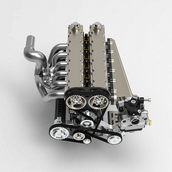 ENJOMOR GS-L6 1/5 Scale 28CC Inline 6 Cylinder DOHC 4-Stroke Water-Cooled Gasoline Engine Model