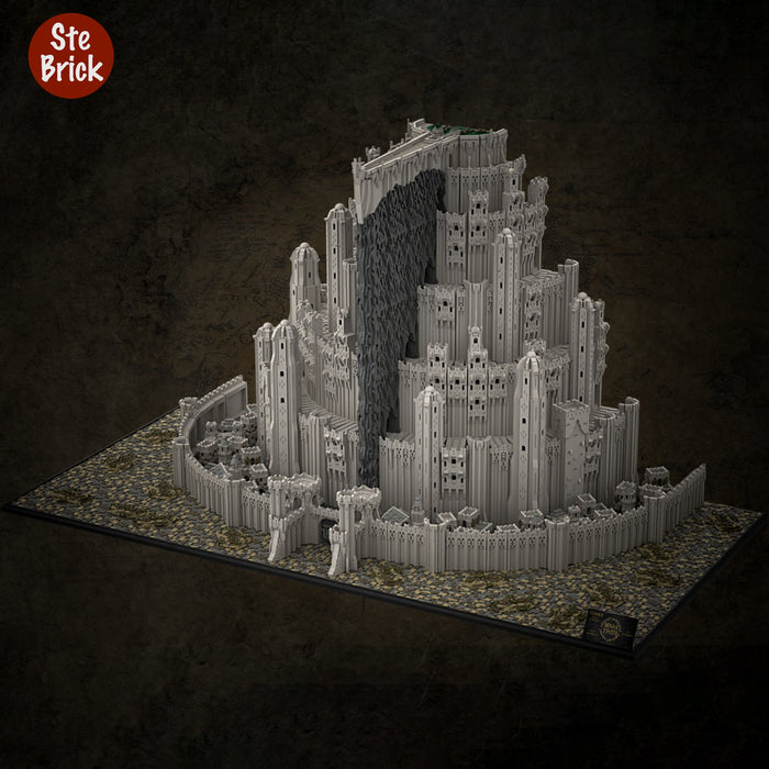 MOC -The Seven rings - Part A Super Large Building Block MOC Kit (99548PCS) enginediyshop