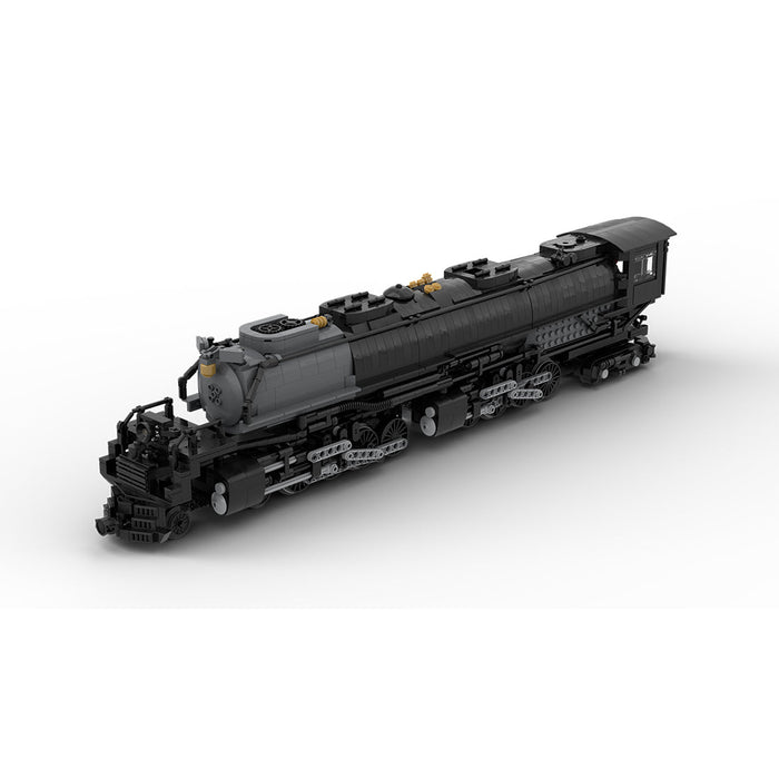 MOC-89126 1/40 4014 Big Boy Dynamic RC Train Model Building Blocks Set (3200pcs+/Black) enginediyshop