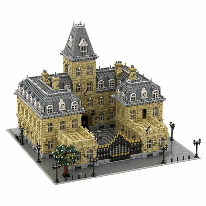 MOC-70573  French Palace 10th Anniversary Edition  French Palace V2.0 Bricks DIY Building Block Small Particle Model（23399PCS) enginediyshop