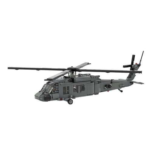 MOC-198409 1/35 Scale UH-60 American Military Helicopter Building Blocks Set (956PCS/V3 Version) enginediyshop