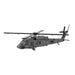 MOC-198409 1/35 Scale UH-60 American Military Helicopter Building Blocks Set (956PCS/V3 Version) enginediyshop