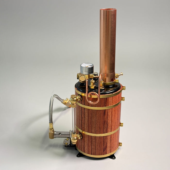 RW-B2 Vertical 500mL Copper Boiler Steam Boiler Model For Boat enginediyshop