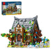 Medieval MOC Vintage WaterMill Building Blocks Set（1873PCS） enginediyshop