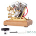 RETROL 4.2CC OHV V-Twin Cylinder Four-stroke Motorcycle Gasoline Internal Combustion Engine Model RTR Version enginediyshop