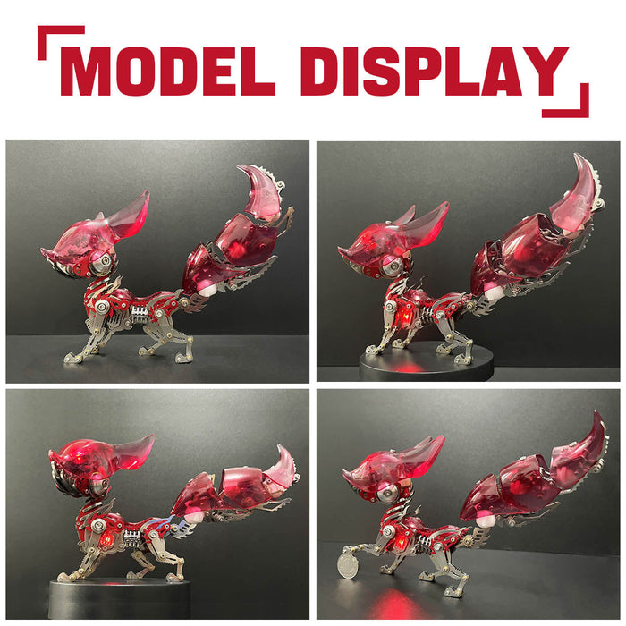 DIY Fox 3D Assembly Mechanical Model Creative Gift Set (339PCS) enginediyshop
