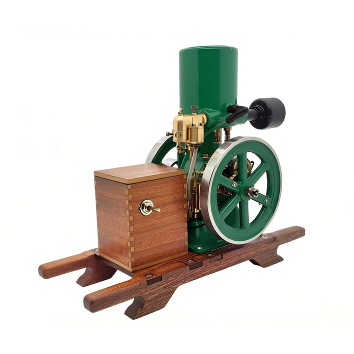 RETROL & OKMO N01 1/5 Scale Hit and Miss  Four-Stroke Stationary Cement Mixer Gasoline Engine  Model RTR Version enginediyshop