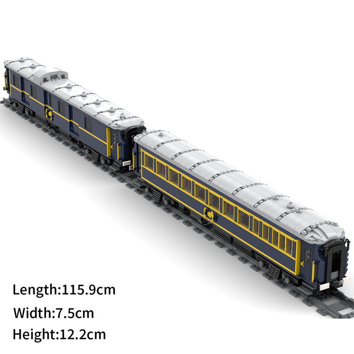 The Orient-Express of CIWL Trian Building Expansion Set(Static Version/2515PCS） enginediyshop