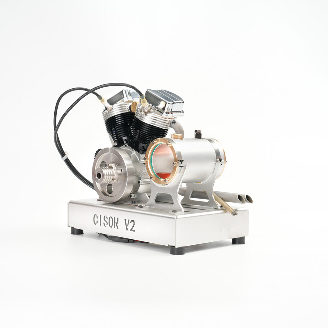 CISON Gasoline Engine Model for Motorcycles CISON FG-VT9 - 9cc V-Twin ...