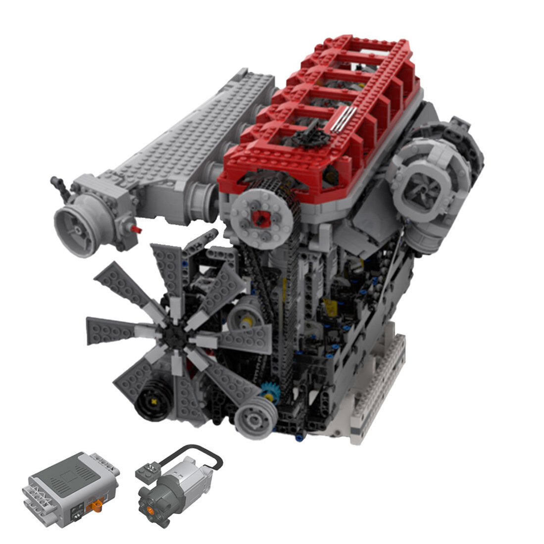 MOC RB-26 Brick Engine Model Building Blocks Set-1985PCS-Enginediyshop ...