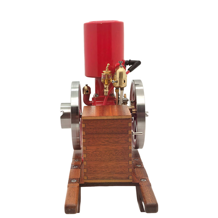 RETROL & OKMO N01 1/5 Scale Hit and Miss  Four-Stroke Stationary Cement Mixer Gasoline Engine  Model RTR Version enginediyshop