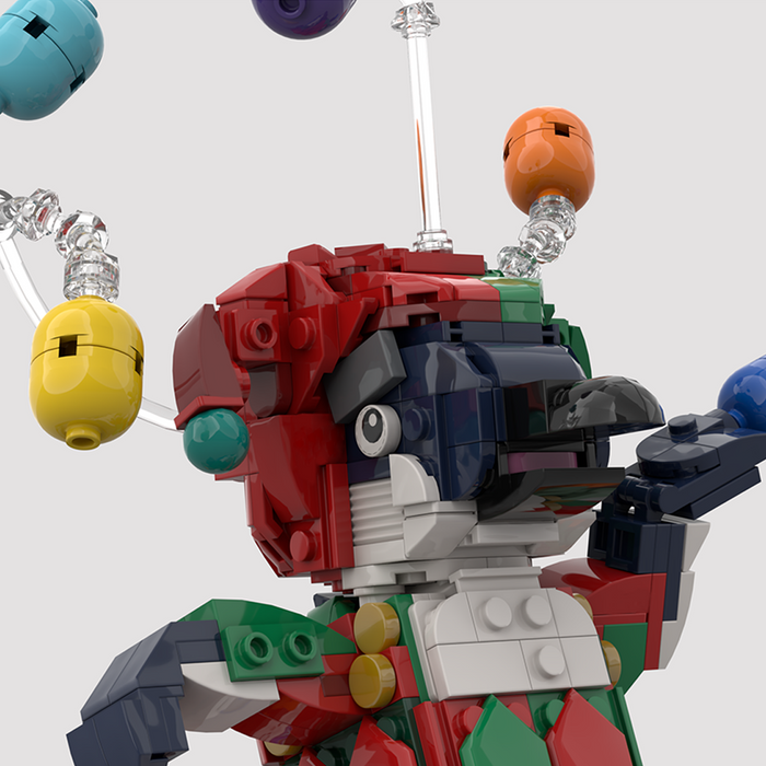 MOC-209854 King Series Clown Penguin Building Blocks Set (850PCS) enginediyshop