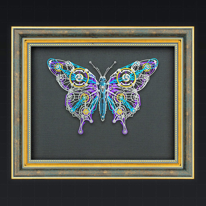 3D Metal Winged Insect Steampunk Mechanical Relief DIY Model Kit- 308PCS enginediyshop