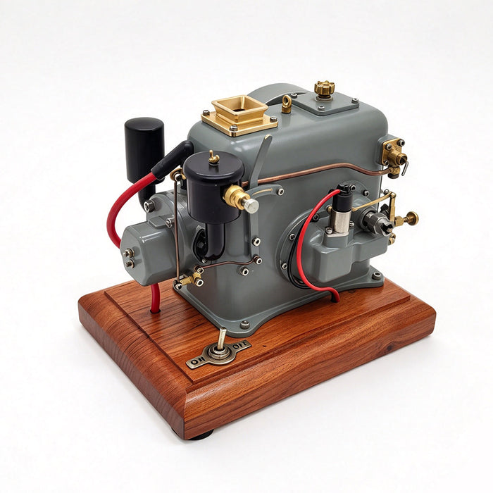 RETROL & OKMO 1/7 Scale  1115 Mini Fixed Water-Cooled 4-Stroke Gas Engine Model enginediyshop