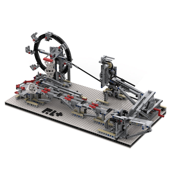 MOC Cycle Modular Building Block Machine, Advanced Mechanical Gear System-928PCS enginediyshop