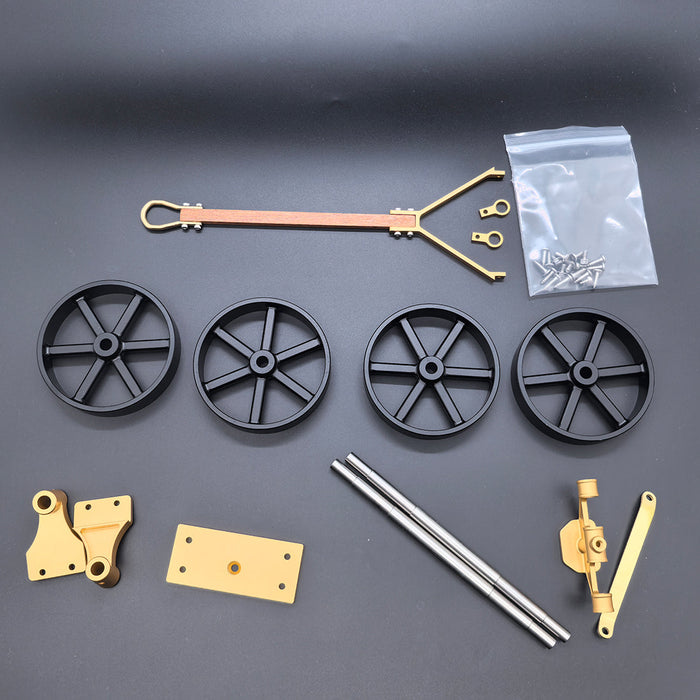 RETROL & OKMO Vintage Four-Wheel Engine Frame For B02/03/04 Hit&Miss Engine enginediyshop