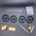 RETROL & OKMO Vintage Four-Wheel Engine Frame For B02/03/04 Hit&Miss Engine enginediyshop