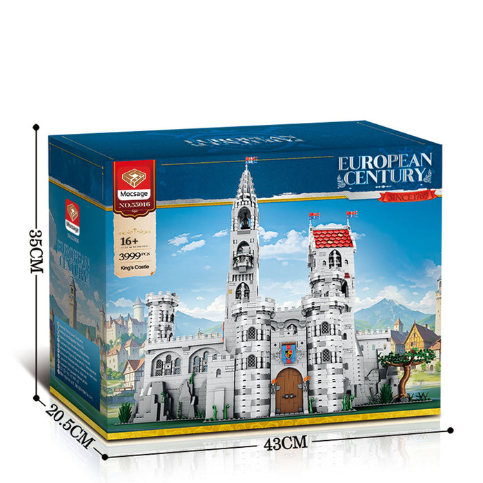Medieval European classical Castle Building Blocks Set-3999PCS enginediyshop