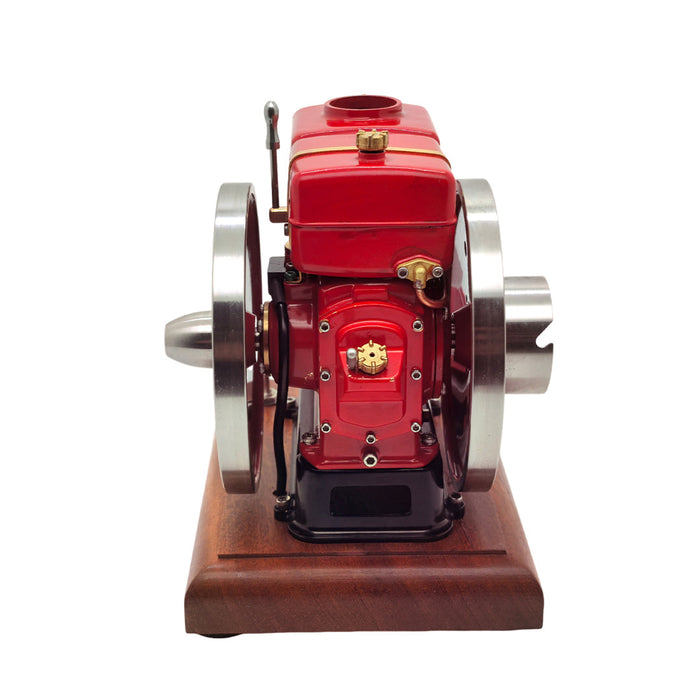 RETROL & OKMO 916 Vintage Stationary Horizontal Single Cylinder 4-Stroke Gasoline Engine Model RTR Version enginediyshop