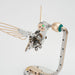 3D Metal Mechanical Hummingbird Dynamic Bionic Bird Model with Transmission DIY Assembly Kit enginediyshop