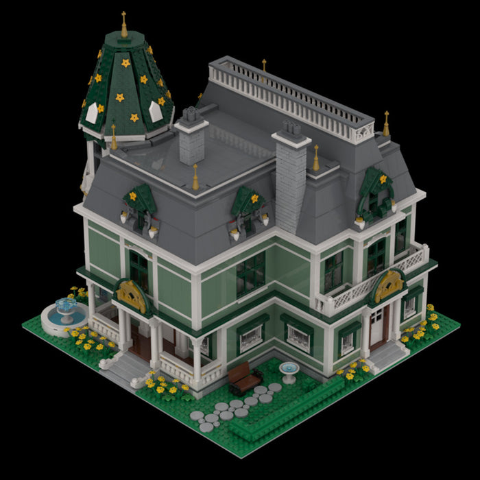 Classic Victorian Residence European Town House Building Blocks Set-4772PCS enginediyshop