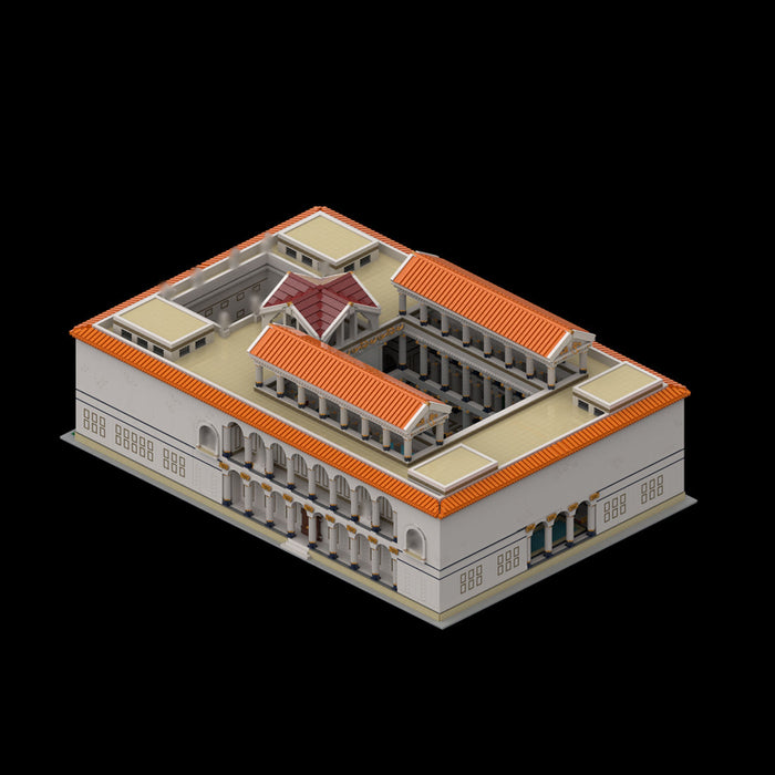 Ancient Roman Bath Historical Display Building Block Set-30812PCS enginediyshop
