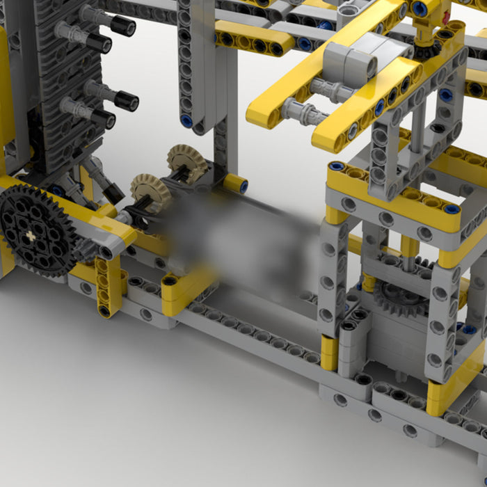 MOC Gear Rotation Mechanical Transmission Model Building Set -594PCS enginediyshop