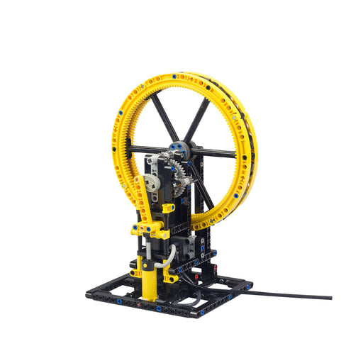 MOC-57096 Vertical Pneumatic Engine Building Blocks Set (368PCS) enginediyshop